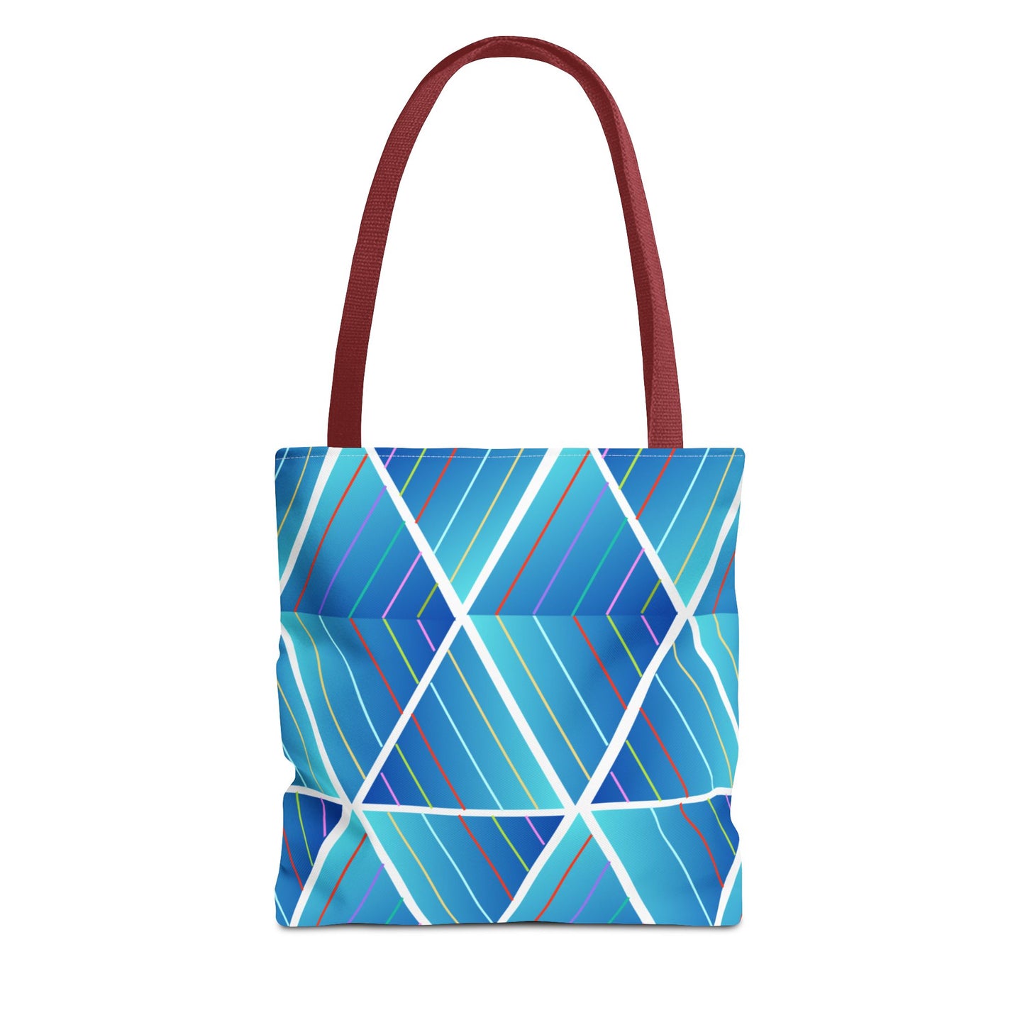 Tote Bag, geometric figures, gift for her, Summer bag, Accessories