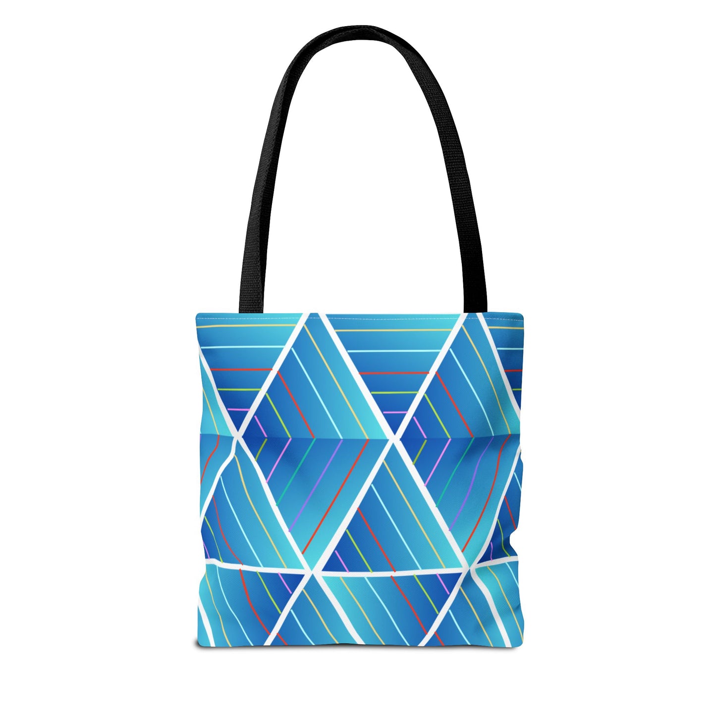 Tote Bag, geometric figures, gift for her, Summer bag, Accessories