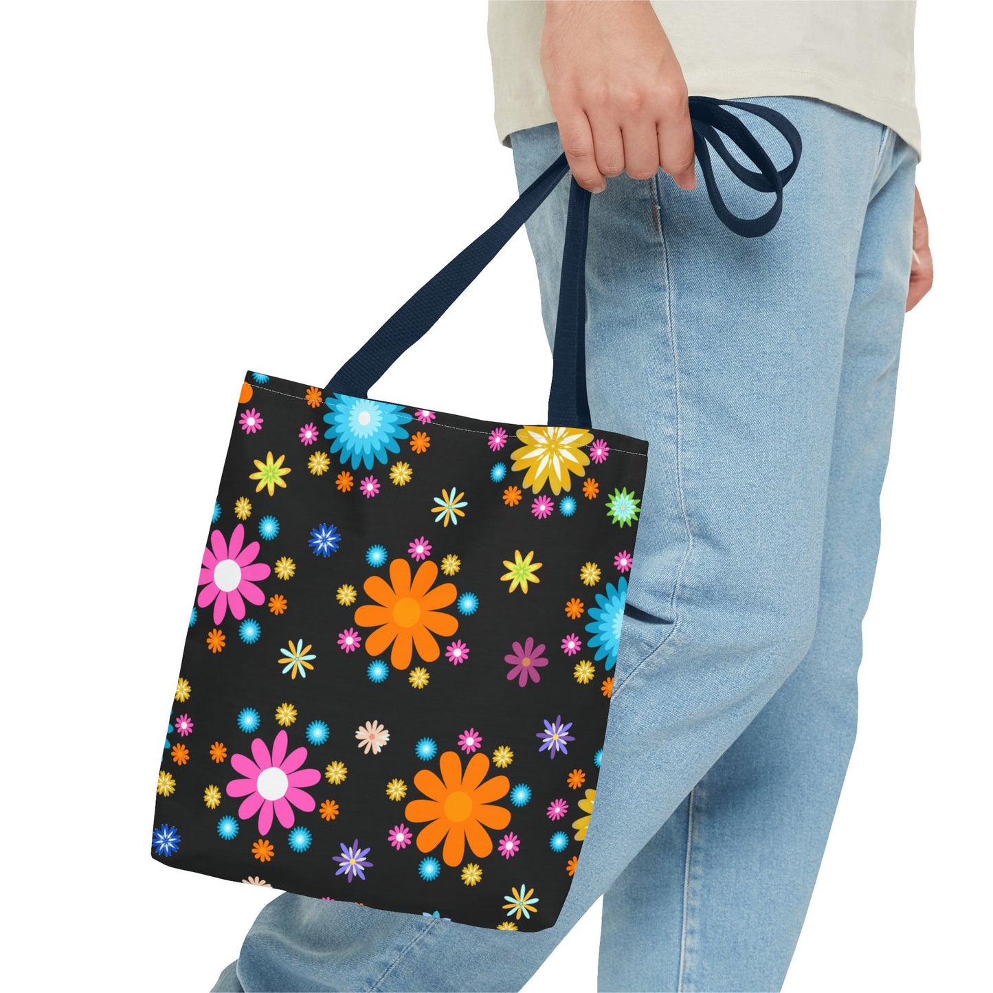 Tote Bag, flower tote bag, trendy bag, Sumer bag, Gift for her